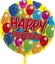 Afbeeldingen van Folie ballon Happy Birthday 18"