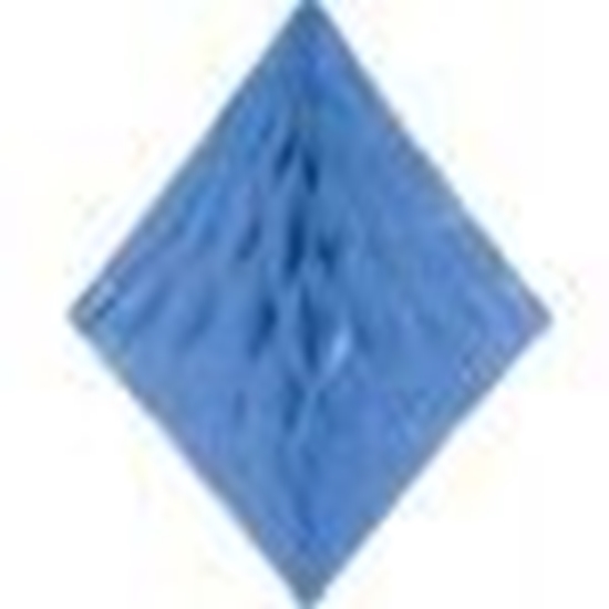Afbeelding van Babyshower honeycomb diamant Blauw