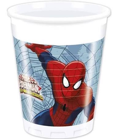 Afbeelding van Spiderman bekertjes 200ml