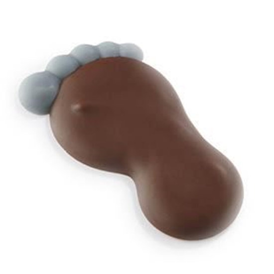Afbeelding van Choco voetjes melk blauw