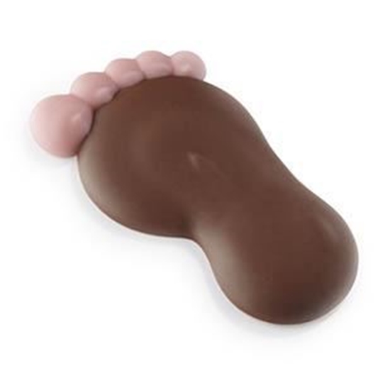 Afbeelding van Choco voetjes melk roze
