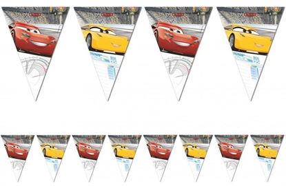 Afbeeldingen van Cars vlaggenlijn 2,3 meter