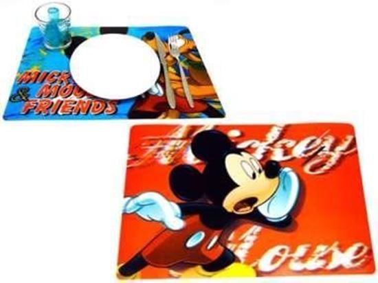 Afbeelding van Placemat Mickey Mouse rood