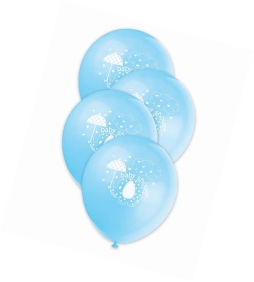 Afbeelding van Babyshower ballonnen Olifant blauw