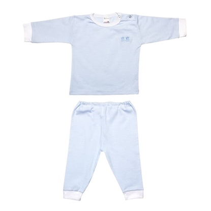 Afbeeldingen van Pyjama Beeren Bodywear Blauw streep