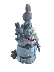 Afbeelding van Luiertaart – Nijntje Grijs Luxe Cadeauset