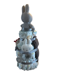 Afbeelding van Luiertaart – Nijntje Grijs Luxe Cadeauset