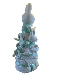 Afbeelding van Luiertaart – Nijntje Mint Luxe Cadeauset