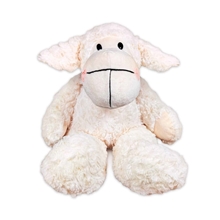 Afbeelding van Knuffel schaap wit met T-shirt geborduurd met Naam