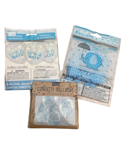 Afbeelding van Ballonnenset blauw